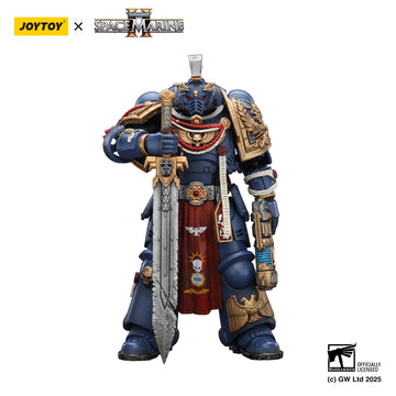 Ultramarines Relic Primus Armourwith Plasma Pistol and Combat Blade Warhammer 40,000: Space Marine 2 Figurka 13 cm