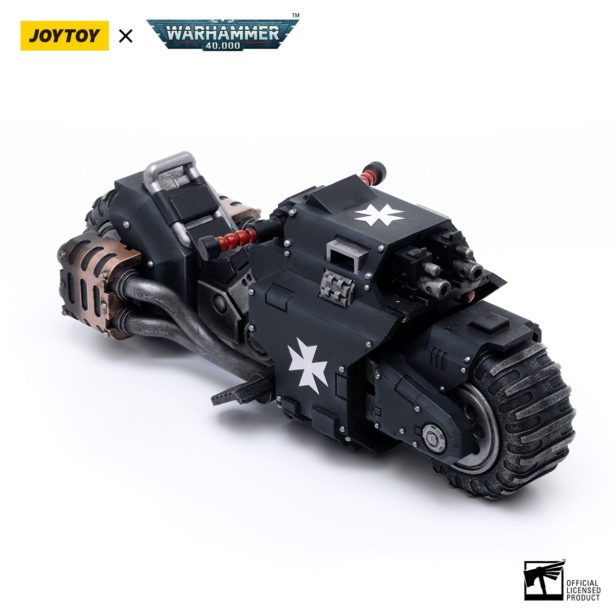 Black Templars Outrider Bike Warhammer 40k Vehicle 1/18 Figurka 22 cm