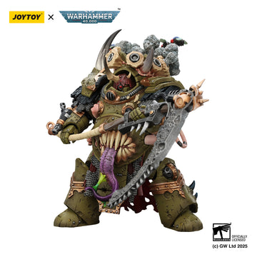 Death Guard Deathshroud Terminator Champion with Manreaper and Plaguespurter Gauntlets Warhammer 40k 1/18 Figurka 14 cm