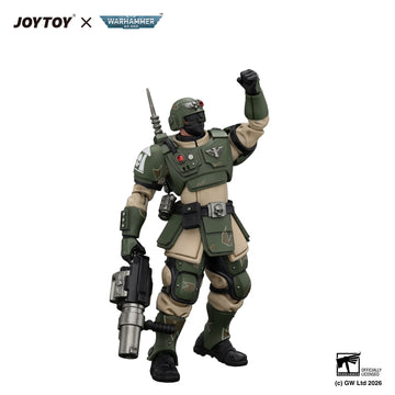 Astra Militarum Kasrkin 5 with Grenade Launcher Warhammer 40k 1/18 Figurka 10 cm