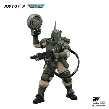 Astra Militarum Kasrkin 6 with Hot-shot Laspistol Warhammer 40k 1/18 Figurka 10 cm