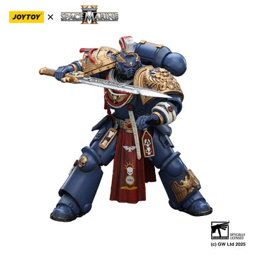 Ultramarines Relic Primus Armourwith Plasma Pistol and Combat Blade Warhammer 40,000: Space Marine 2 Figurka 13 cm