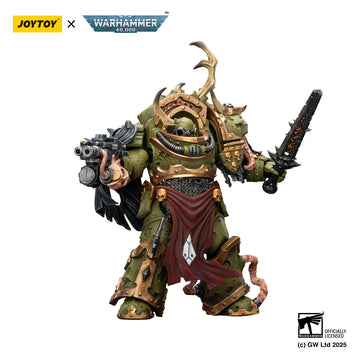 Death Guard Blightlord Terminator 3 with Combi-bolter and Bubotic Blade Warhammer 40k 1/18 Figurka 14 cm