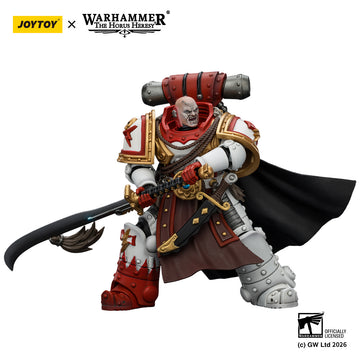 White Scars Hibou Khan, Seeker of Atonement, with powersword ‘The Breath of theStorm’ Warhammer 40k 1/18 Figurka 12 cm