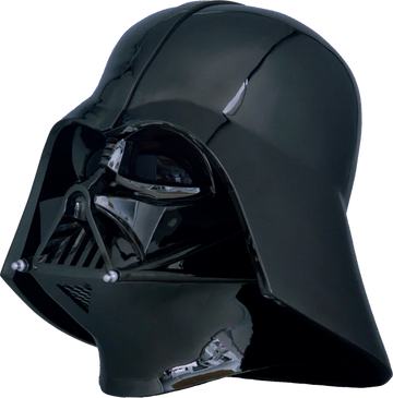 Black Chrome Darth Vader Helmet Star Wars Episode IV Replica 1/1