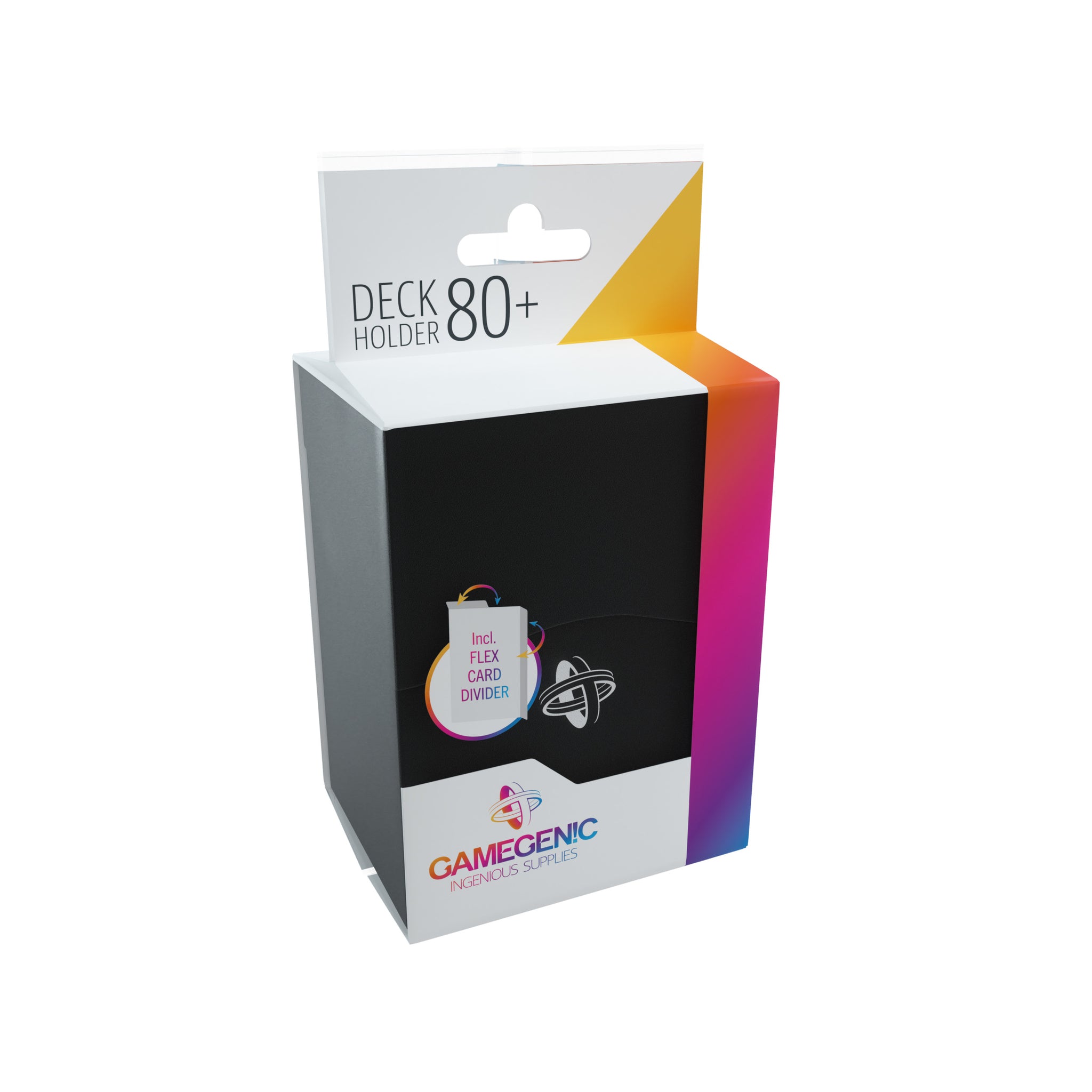 Deck Holder Pudełko na karty TCG (80+) Czarny