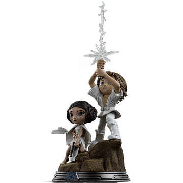 Luke And Leia Minico Star Wars Figurka 28 cm