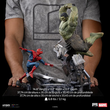 Spider-Man vs Hulk Marvel Spider-Man: Brand New Day Art Scale 1/10 Figurka 38 cm