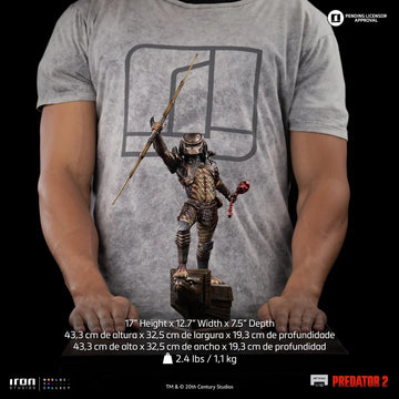 Predator City Hunter Predator 2 Movie Art Scale 1/10 Figurka 43 cm