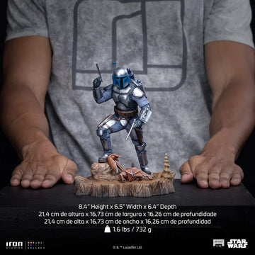 Jango Fett Star Wars Art Scale 1/10 Figurka 21 cm