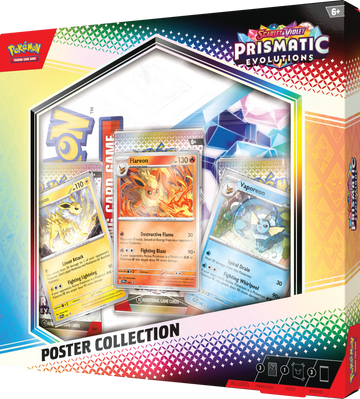 Pokémon TCG: Scarlet & Violet - Prismatic Evolutions - Poster Collection