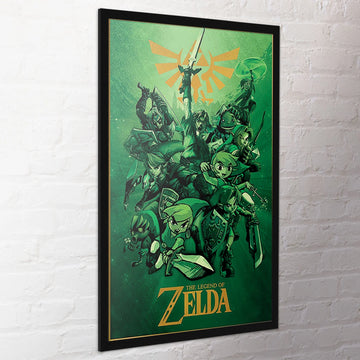 The Legend Of Zelda Link Maxi Poster Plakat 61 X 91.5cm