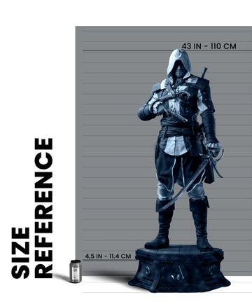 Edward Kenway Assassin's Creed Prestige Line 1/2 Figurka 110 cm