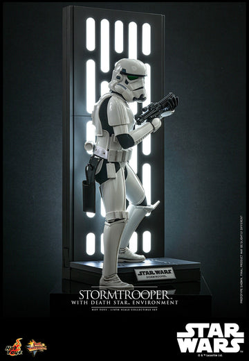 Stormtrooper with Death Star Environment Star Wars: The Power of the Dark Side 1:6 Figurka 35 cm