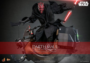 Darth Maul with Sith Speeder Star Wars: The Phantom Menace 25th Anniversary 1:6 Figurka 29 cm