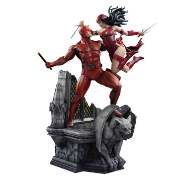 Daredevil and Elektra Marvel Comics Diorama 1/6 Figurka 52 cm
