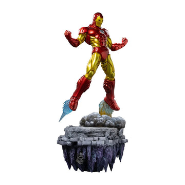 Iron Man Deluxe Marvel Infinity Gauntlet Diorama BDS Art Scale 1/10 Figurka 34 cm