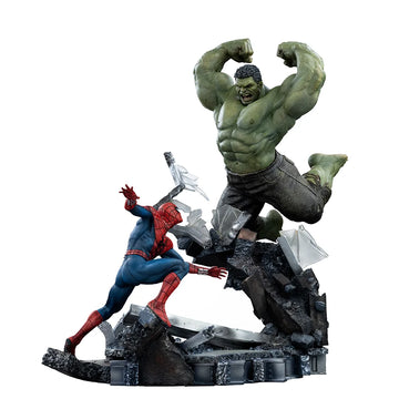 Spider-Man vs Hulk Marvel Spider-Man: Brand New Day Art Scale 1/10 Figurka 38 cm