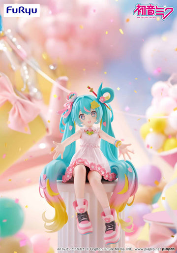 Hatsune Miku 10th Anniversary Noodle Stopper Figurka 14 cm