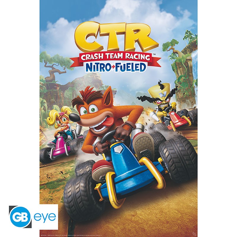 Crash Team Racing Maxi Poster Plakat 61 X 91.5cm