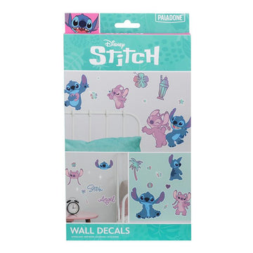 Stitch i Angel Zestaw Naklejek Ściennych (58 szt) Disney