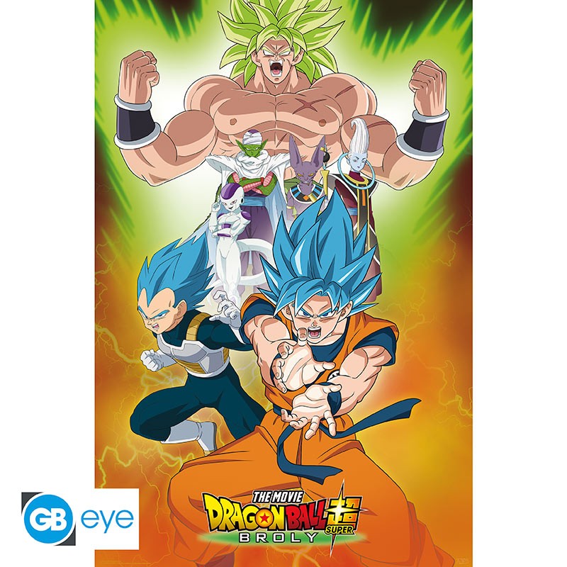 Dragon Ball Broly Maxi Poster Plakat 61 X 91.5cm