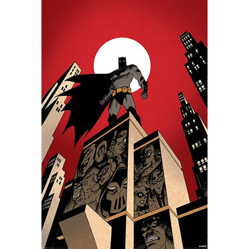 The Batman DC Villain Skyline Maxi Poster Plakat 61 X 91.5cm