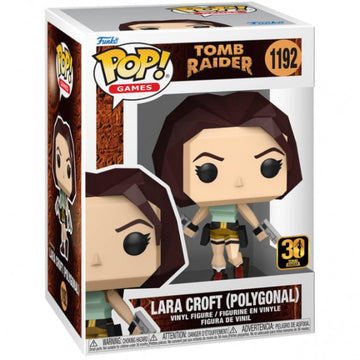 Funko POP! Lara Croft Polygon Tomb Raider 9 cm #1192