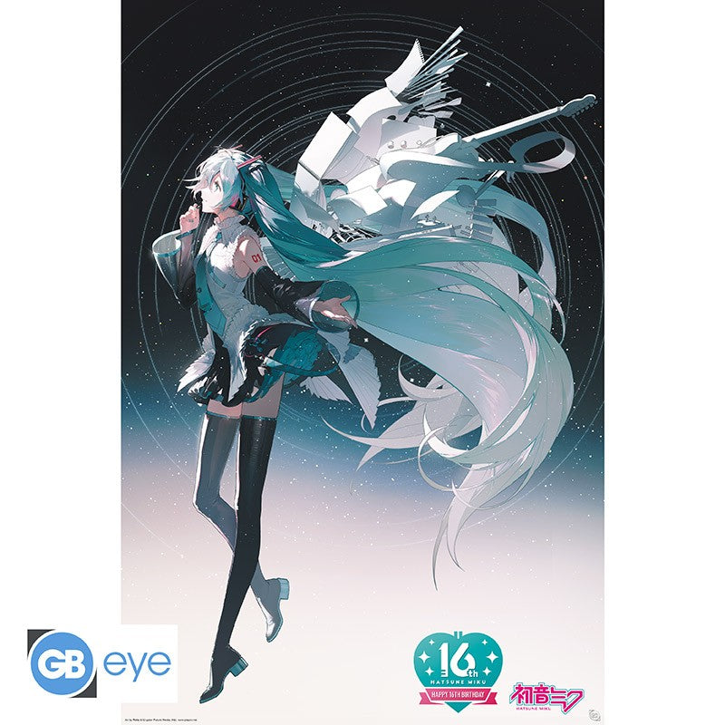 Hatsune Miku Happy 16th Birthday Maxi Poster Plakat 61 X 91.5cm