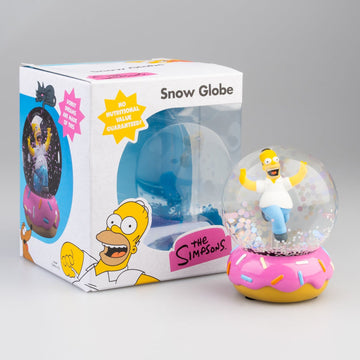 Homer Simpson Donut The Simpsons Kula Śnieżna Snow Globe 10 cm
