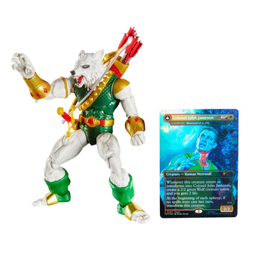 Man-Wolf (plus ekskluzywna karta MtG) Marvel Legends Magic The Gathering Figurka 15 cm