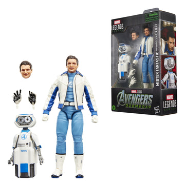 Mister Fantastic & Marvel's H.E.R.B.I.E. 2 pack Marvel Legends Avengers: Doomsday Figurka 15 cm