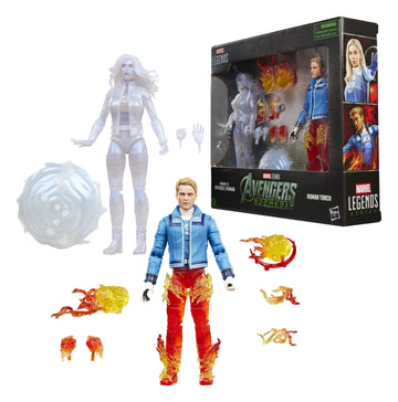 Invisible Woman & Human Torch 2 pack Avengers Doomsday Marvel Legends Figurka 15 cm