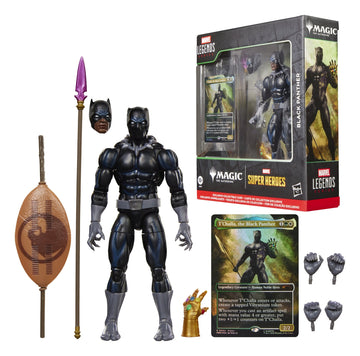 Black Panther Magic The Gathering: Marvel Super Heroes Marvel Legends Figurka 15 cm