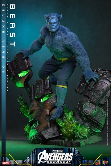 Beast Deluxe Version Marvel X-Men Movie Masterpiece 1/6 Figurka 33 cm