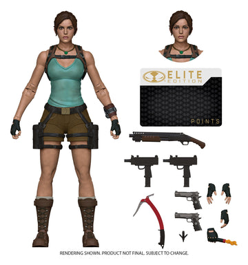 Lara Croft Elite Edition Deluxe Action Tomb Raider: Legacy of Atlantis McFarlane Figurka 18 cm