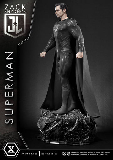 Superman Black Suit Edition Zack Snyder's Justice League Museum Masterline Series Figurka 84 cm