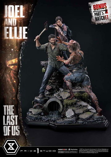 Joel & Ellie DX Bonus Version The Last of Us Part Ⅰ Ultimate Premium Masterline Series Figurka 73 cm