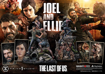 Joel & Ellie DX Bonus Version The Last of Us Part Ⅰ Ultimate Premium Masterline Series Figurka 73 cm