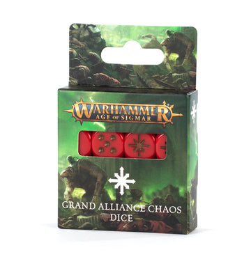 Grand Alliance of Chaos Warhammer Age of Sigmar Dice Set Kości