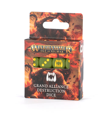 Grand Alliance of Destruction Warhammer Age of Sigmar Dice Set