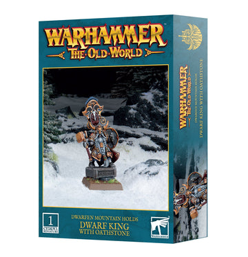 Dwarf King with Oathstone Dwarfen Mountain Holds Warhammer: The Old World