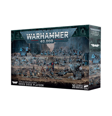 Astra Militarum Battleforce Krieg Siege Platoon Starter Set