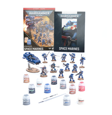 Getting Started with Space Marines Warhammer 40000 Starter Set