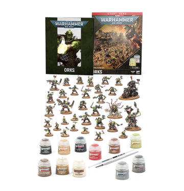 Getting Started with Orks Warhammer 40000 Starter Set