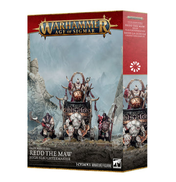 Ogor Mawtribes Redd the Maw – High Slaughtermaster Warhammer Age of Sigmar