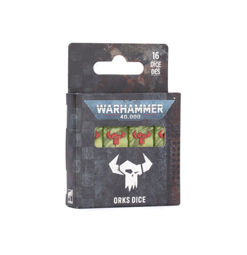 Orks Warhammer 40K Dice Set Kości