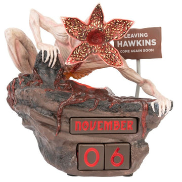 Stranger Things Demogorgon 3D Perpetual Calendar Figurka 13 cm