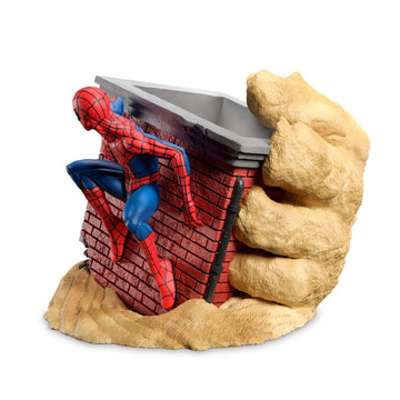 Spider-Man Pen Holder with Stationery Set Organizer na biurko Figurka 13 cm