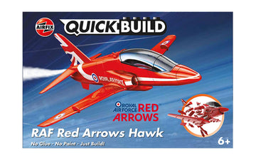 Airfix QUICKBUILD Red Arrows Hawk Model z klocków